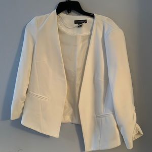 White blazer